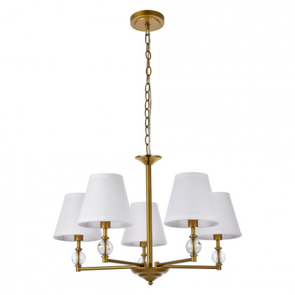 Elegant Bethany 5 Lights Pendant - Brass (LD7024D25BR)