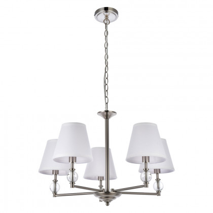 Elegant Bethany 5 Lights Pendant - Satin Nickel (LD7024D25SN)