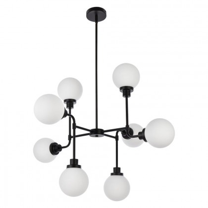 Elegant Hanson 8 Lights Pendant - Black (LD7038D36BK)