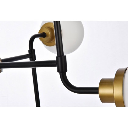 Elegant Hanson 8 Lights Pendant - Satin Nickel (LD7038D36BRB)