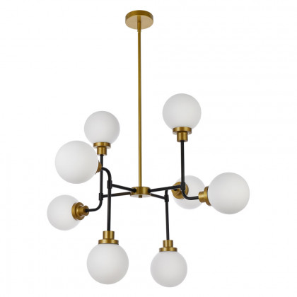 Elegant Hanson 8 Lights Pendant - Satin Nickel (LD7038D36BRB)