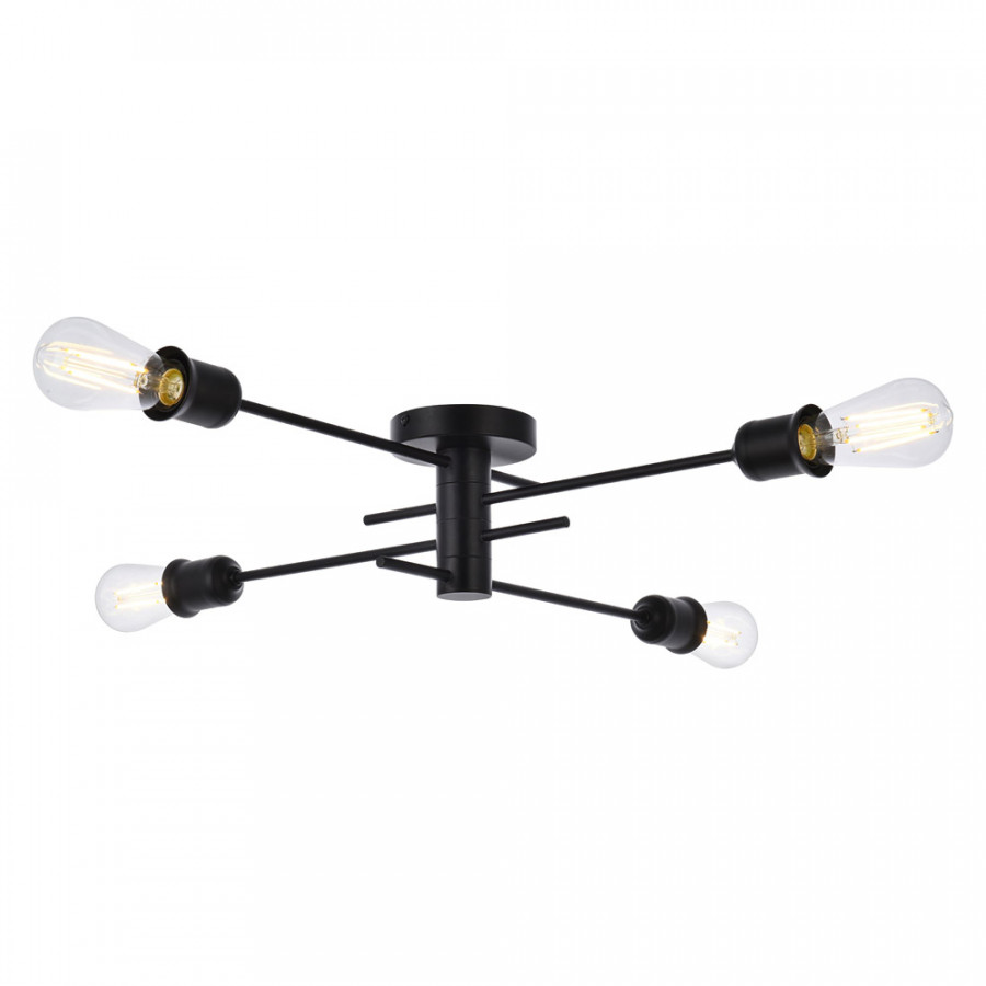 Elegant - Xavier 4 Lights Flush Mount