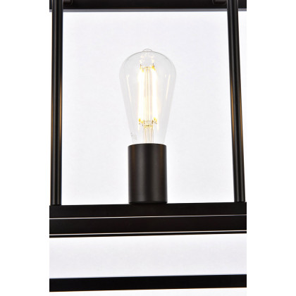 Elegant Voir 3 Lights Pendant - Black (LD7056D32BK)