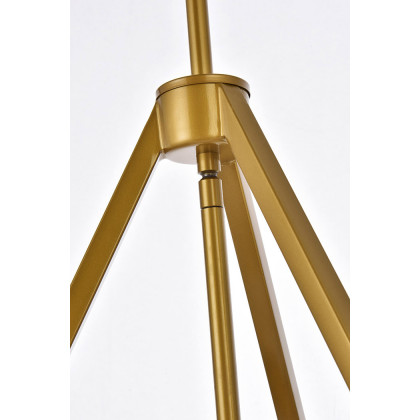 Elegant Irina 3 Lights Pendant - Brass (LD7061D14BR)