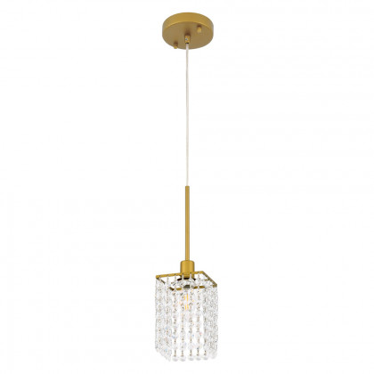 Elegant Taylor 1 Light Pendant - Brass (LD7500BR)