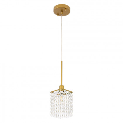 Elegant Taylor 1 Light Pendant - Brass (LD7500BR)