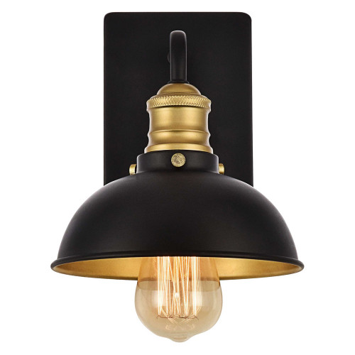Elegant Anders 3 Lights Wall Sconce - Black, L 7.1" (LD8004W7BK)