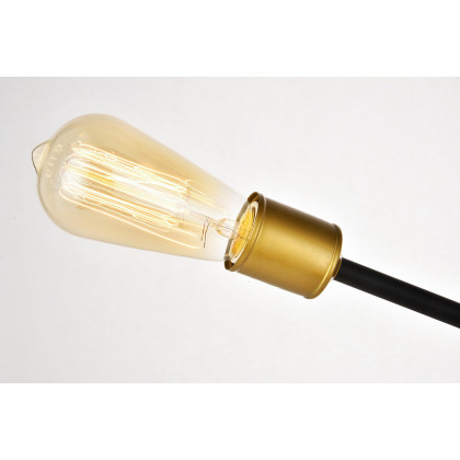 Elegant Pendant Light - Black, L 17.1" (LD8015D18BK)