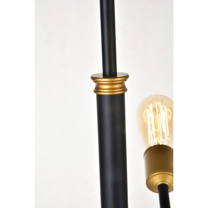 Elegant Pendant Light - Black, L 17.1" (LD8015D18BK)