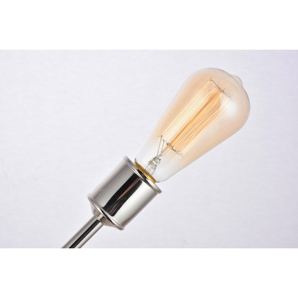 Elegant Pendant Light - Polished Nickel, L 17.1" (LD8016D18PN)