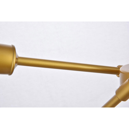 Elegant Pendant Light - Brass, L 17.1" (LD8017D18BR)