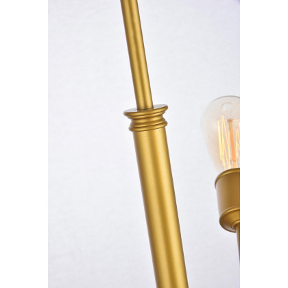 Elegant Pendant Light - Brass, L 17.1" (LD8017D18BR)