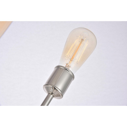Elegant Pendant Light - Polished Nickel, L 27.2" (LD8018D28PN)