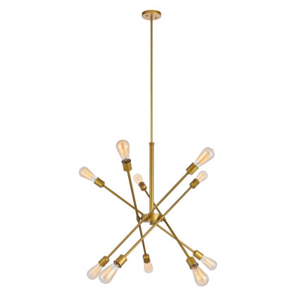 Elegant Pendant Light - Brass, L 27.2" (LD8019D28BR)