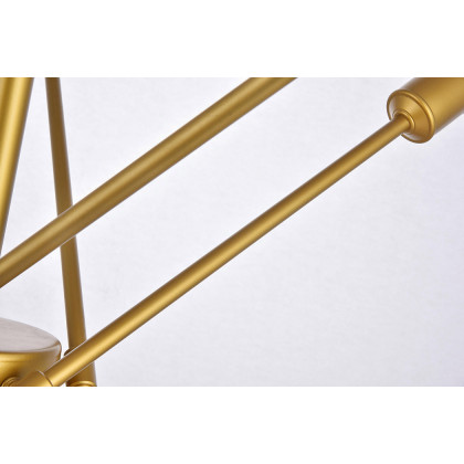 Elegant Pendant Light - Brass, L 27.2" (LD8019D28BR)