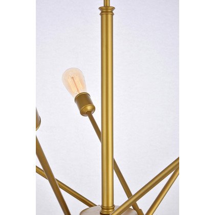 Elegant Pendant Light - Brass, L 27.2" (LD8019D28BR)