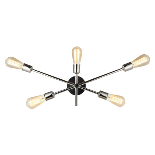 Elegant Wall Sconce - Polished Nickel (LD8021W24PN)