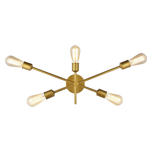 Elegant Wall Sconce - Brass (LD8022W24BR)