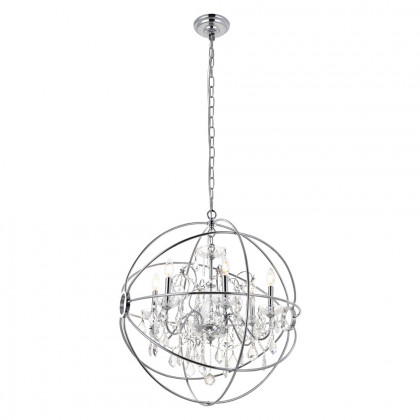Elegant Pendant Light - Chrome, L 25.5" (LD8801D25C)