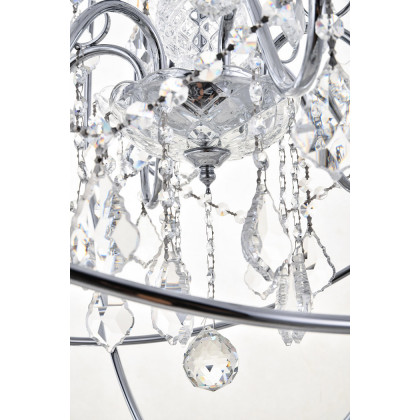 Elegant Pendant Light - Chrome, L 25.5" (LD8801D25C)