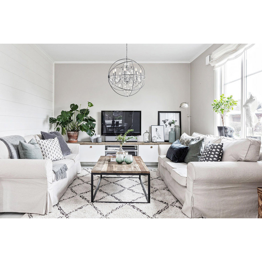 Elegant Pendant Light - Chrome, L 32" (LD8801D32C)
