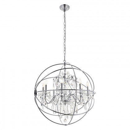 Elegant Pendant Light - Chrome, L 32" (LD8801D32C)