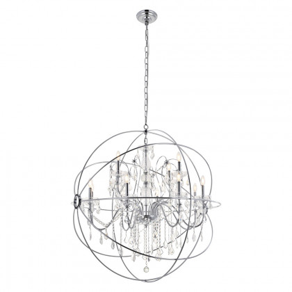 Elegant Pendant Light - Chrome, L 43.5" (LD8801D43C)