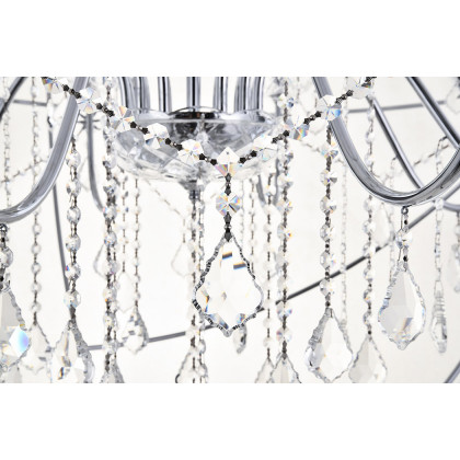 Elegant Pendant Light - Chrome, L 43.5" (LD8801D43C)