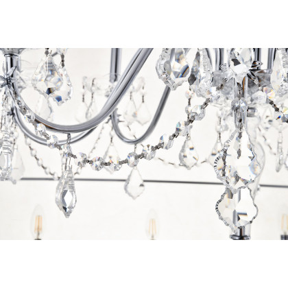 Elegant Pendant Light - Chrome, L 60" (LD8801D60C)