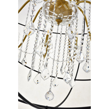 Elegant Pendant Light - Gold/Black, L 60" (LD8801D60GB)