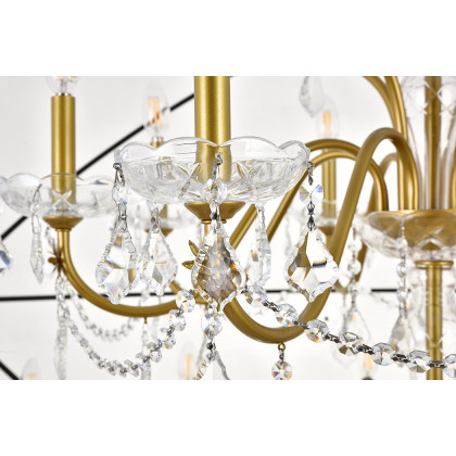 Elegant Pendant Light - Gold/Black, L 60" (LD8801D60GB)