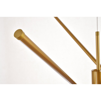 Elegant Pendant Light - Brass, L 43.5" (LD9001D42BR)