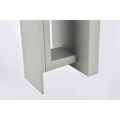 Elegant Raine Integrated Led Wall Sconce - Silver (LDOD4005S)