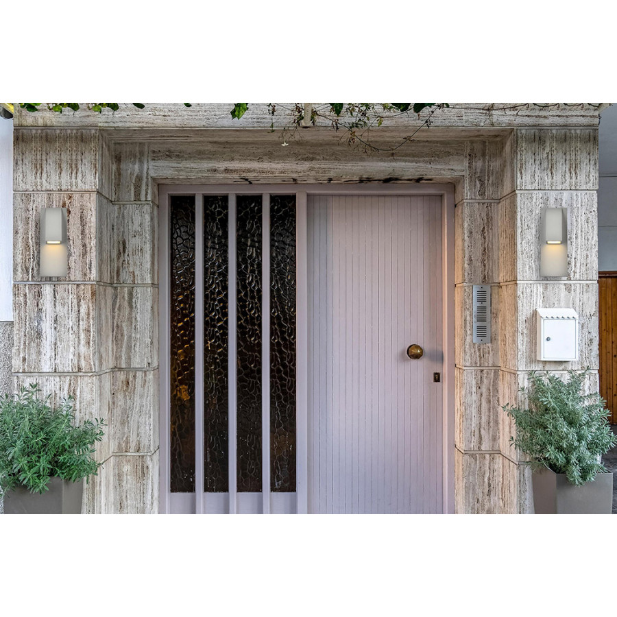 Elegant Raine Integrated Led Wall Sconce - Silver (LDOD4006S)