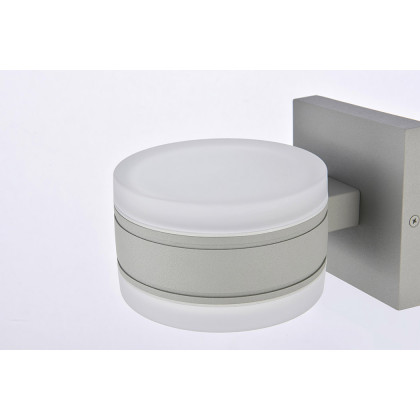 Elegant Raine Integrated Led Wall Sconce - Silver (LDOD4012S)