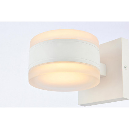 Elegant Raine Integrated Led Wall Sconce - White (LDOD4012WH)