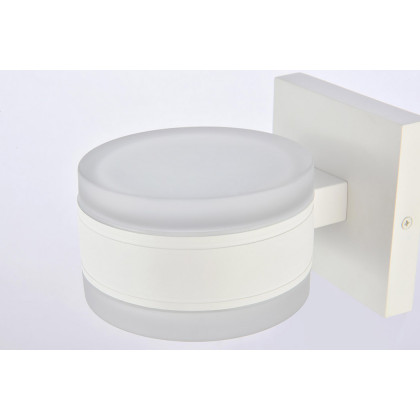 Elegant Raine Integrated Led Wall Sconce - White (LDOD4012WH)