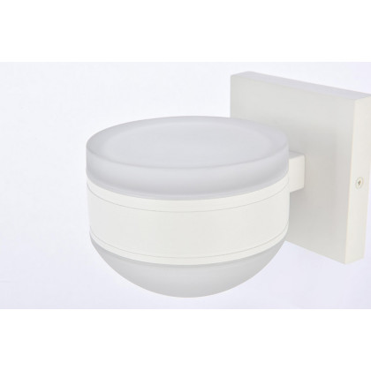 Elegant Raine Integrated Led Wall Sconce - White (LDOD4017WH)