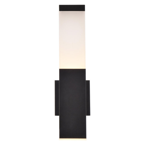 Elegant LED Outdoor Wall Light - Black (LDOD4021BK)