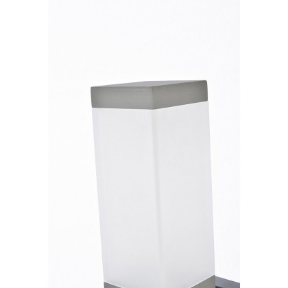 Elegant LED Outdoor Wall Light - Silver (LDOD4021S)