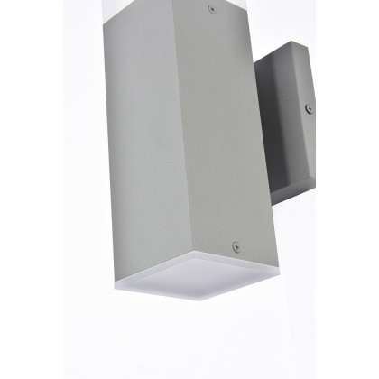 Elegant LED Outdoor Wall Light - Silver (LDOD4021S)