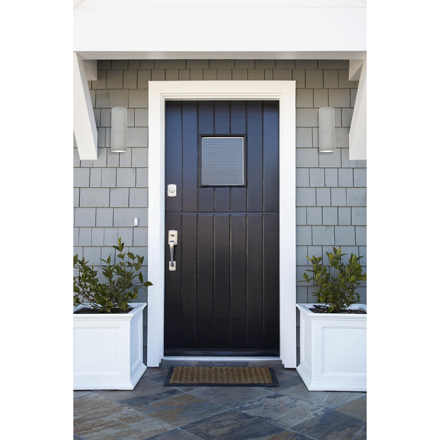 Elegant Raine Outdoor Wall - Silver (LDOD4040S)