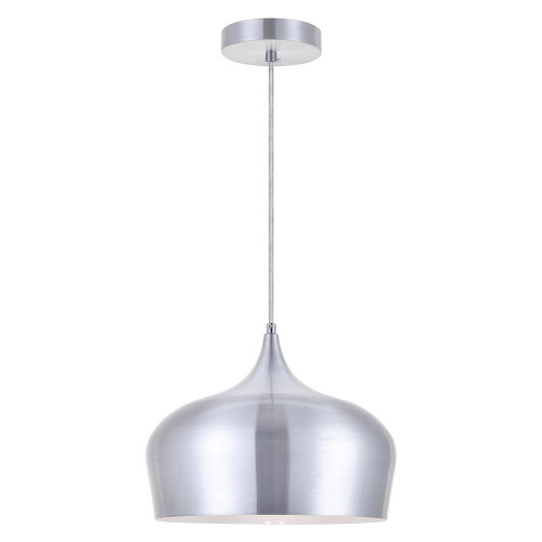 Elegant Nora 9" 1-Light Pendant - Burnished Nickel (LDPD2003BN)