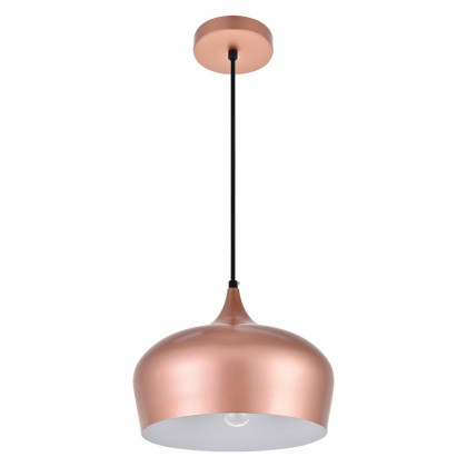 Elegant Nora 9" 1-Light Pendant - Honey Gold (LDPD2003HG)
