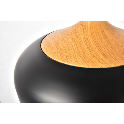 Elegant Pendant Light - Black/Wood (LDPD2005)