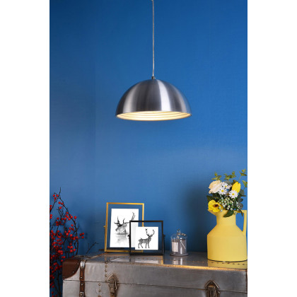 Elegant Circa 1-Light Pendant - Burnished Nickel, L 11.5" (LDPD2040BN)