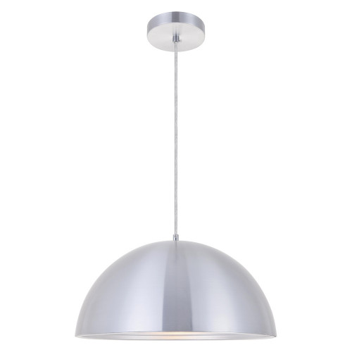 Elegant Circa 1-Light Pendant - Burnished Nickel, L 15.5" (LDPD2042BN)
