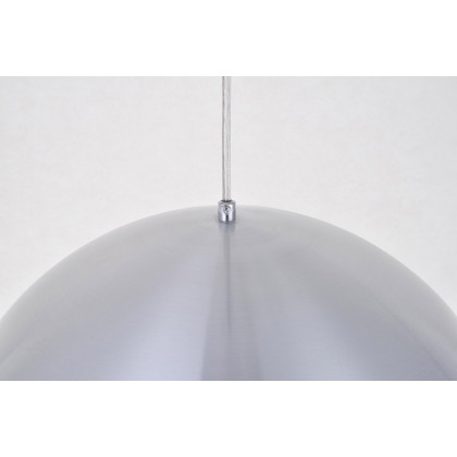 Elegant Circa 1-Light Pendant - Burnished Nickel, L 15.5" (LDPD2042BN)