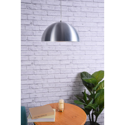Elegant Circa 1-Light Pendant - Burnished Nickel, L 15.5" (LDPD2042BN)
