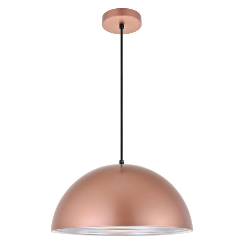 Elegant Circa 1-Light Pendant - Honey Gold, L 15.5" (LDPD2042HG)